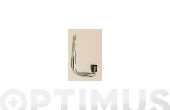 GANCHO UNIVERSAL PARED ZINCADO80 MM