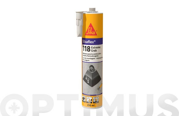 ADHESIVO DE MONTJE SIKAFLEX 118 EXTREME GRAB290ML