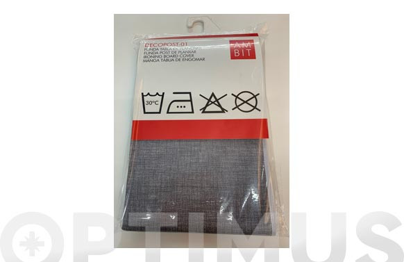 FUNDA MESA PLANCHAR LP130 X 43 CM GRIS