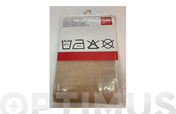 FUNDA MESA PLANCHAR LP130 X 43 CM BEIGE