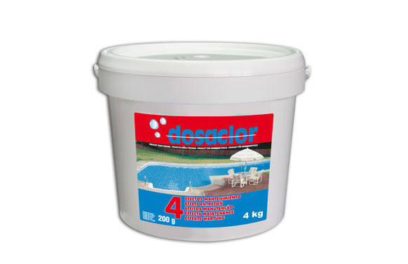 CLORO 4 EFECTOS DOSACLOR 4 KG TABLETAS 200 GR