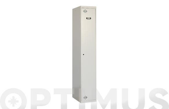 TAQUILLA ROPERO SIMONLOCKER1 CUERPO GRIS