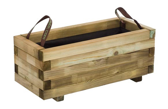 JARDINERA RECTANGULAR 31L BAROQUE70 X 30 X 28 CM