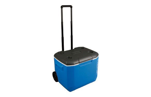 NEVERA RIGIDA CON RUEDAS 60QT BLACK & BLUE56 L