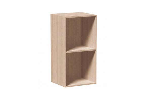 ESTANTERIA 2 ALTURAS NATURALH 70 X 35,5 X 34 CM
