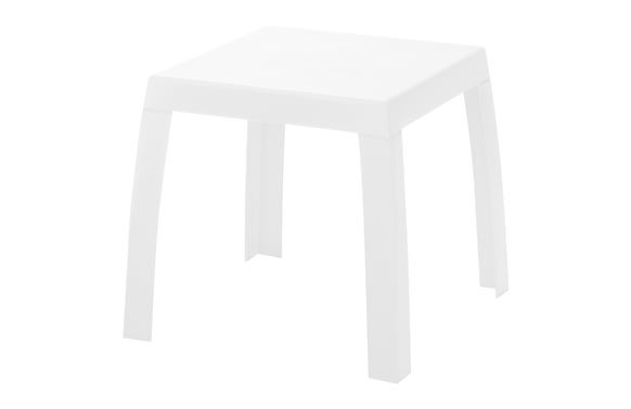 MESA BAJA MAYA BLANCO53 X 53 X 48 CM