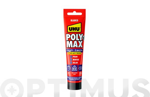 ADHESIVO RAPIDO POLIMAX HIGH165 GR BLANCO