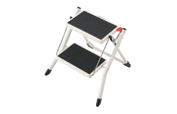 TABURETE PLEGABLE ACEROMINISGA BLANCO