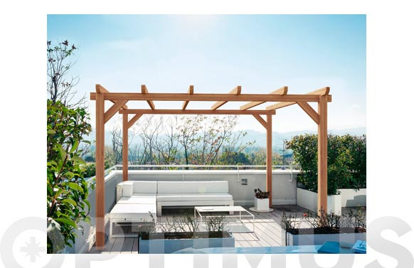 PERGOLA MANRESA300 X 300 X 262 CM