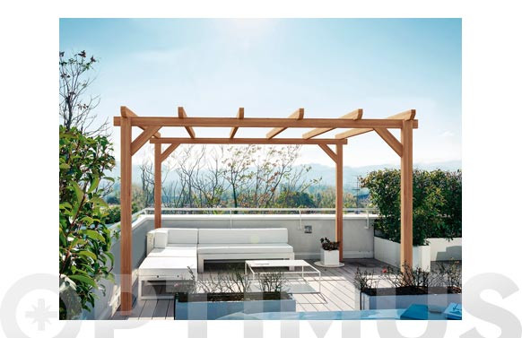 PERGOLA MANRESA400 X 400 X 262 CM
