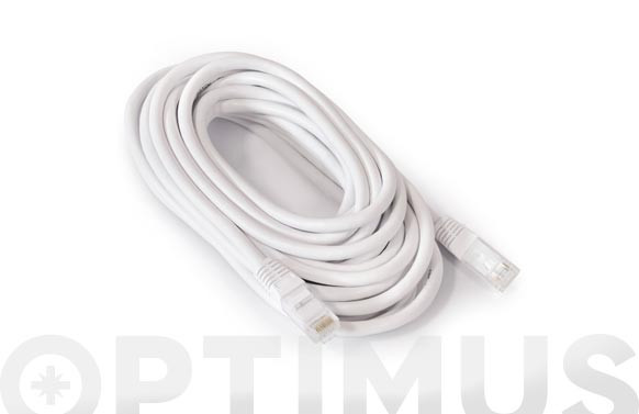 CABLE ETHERNET CAT6 CU RJ45-RJ45BLANCO 5M