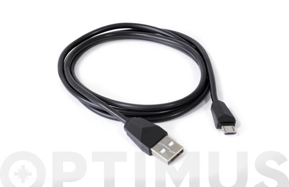 CABLE DE CONEXION USB-MICRO USBNEGRO 1M