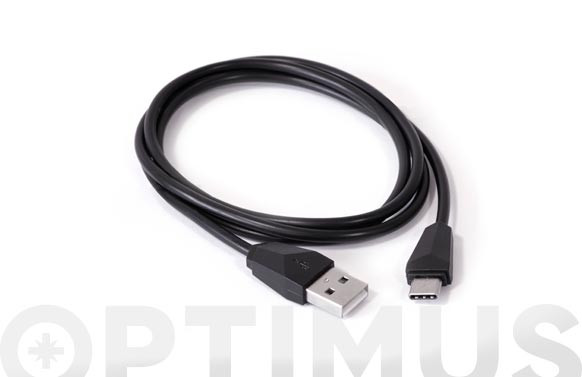 CABLE DE CONEXION USB-TIPO CNEGRO 1M