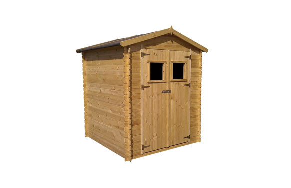 COBERTIZO DE MADERA ALEXANDER IIMEDIDAS 256 X 216 X 218 CM
