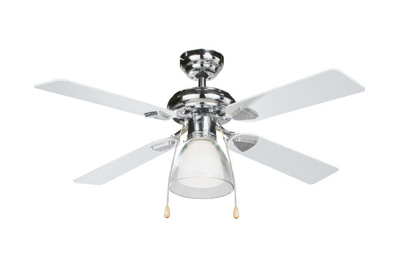 VENTILADOR DE TECHO 4 ASPAS MADERA Ø 106 CM PLAFON50W 3 VELOCIDADES
