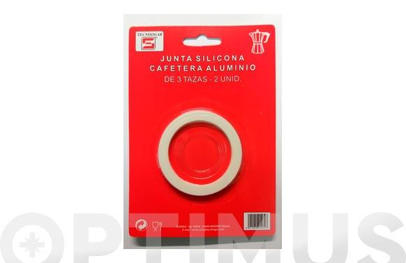 JUNTA SILICONA CAFETERA 3 TAZAS (SET 2U)