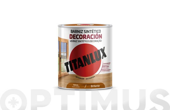 BARNIZ TINTE BRILLO PARA MADERA250 ML  NOGAL