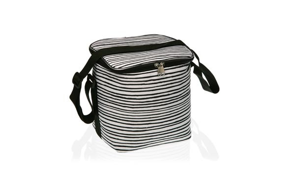BOLSA PORTALIMENTOS TERMOINSULADABLACK LINE - 9,2L - 22 X 18 X 23 CM