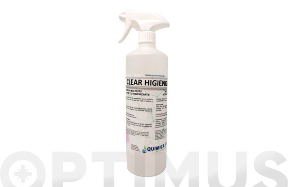 LIMPIADOR MULTIUSO HIDROALCOHOLICO HIGIENIZANTE1 L CON PULVERIZADOR