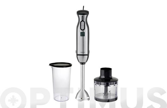 BATIDORA DE VARILLA+PICADORA 1000 W