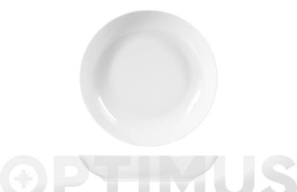 PLATO PORCELANA SWEDEN BLANCOHONDO - 20 CM