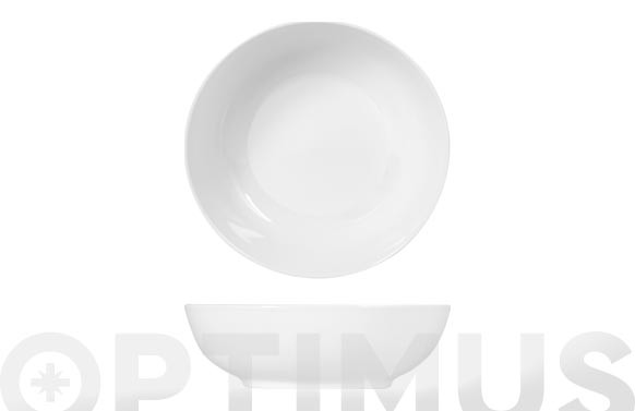 ENSALADERA PORCELANA SWEDEN BLANCA24 CM