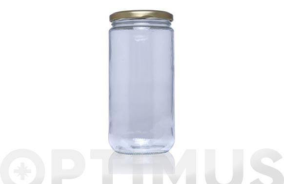 TARRO CRISTAL CONSERVA SIN TAPA 750Gr 12 UNIDADES