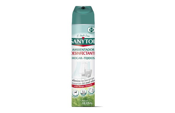 DESINFECTANTE HOGAR Y TEJIDOS300 ML AEROSOL