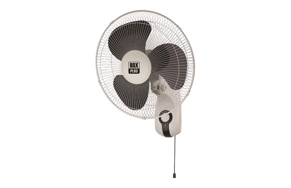 VENTILADOR DE PARED BLANCO 40W ASPAS Ø 40CM 3 VELOCIDADES Ø40CM