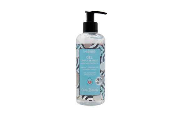 GEL HIDROALCOHOLICO CON DOSIFICADOR 250 ML COCO BEACH