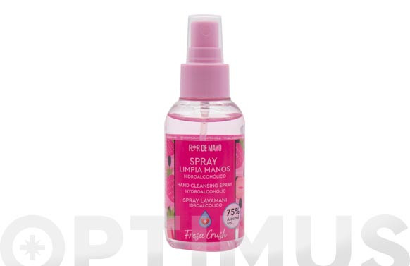 SOLUCION HIDROALCOHOLICA SPRAY 100 ML FRESA CRUSH