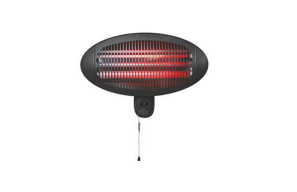 ESTUFA CUARZO EXTERIOR PARED 3 OPCIONES 2000W IPX4