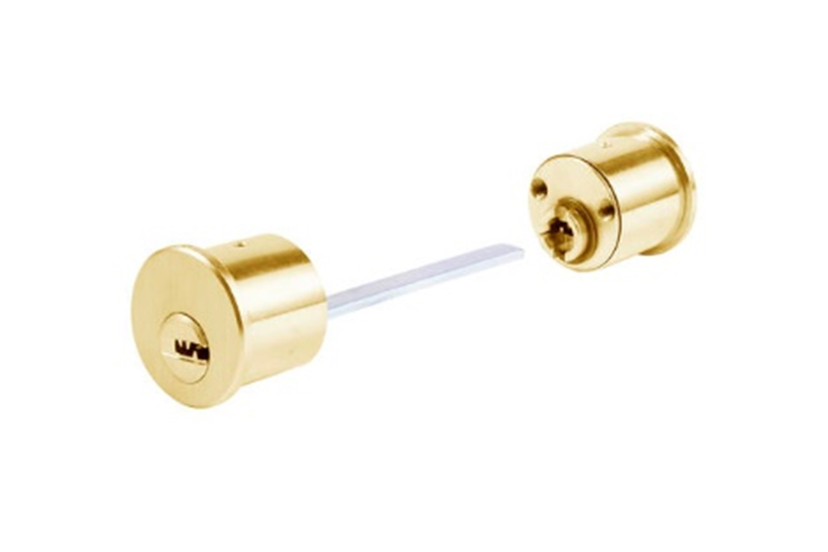 CILINDRO T60 EXTERIOR-INTERIOR, REGULABLE, PARA CERRADURA TS LATON, 5 LLAVES