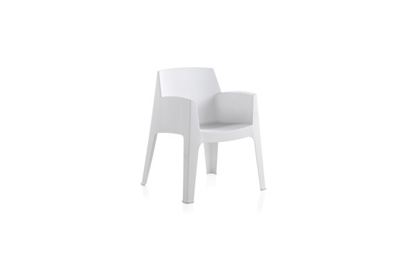 SILLON RESINA MASTER BLANCO 67 X 60 X 82 CM