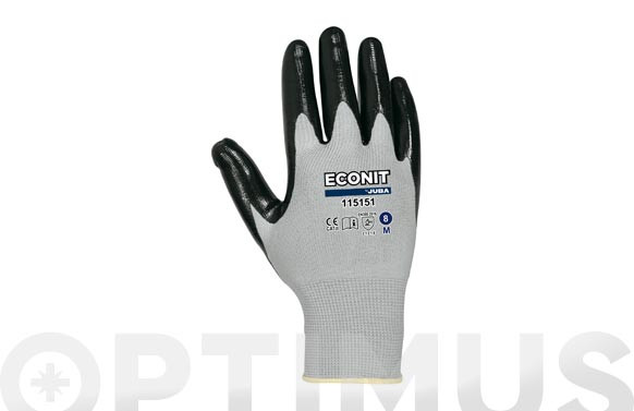 GUANTE NYLON / NITRILO ECO-NIT T 6