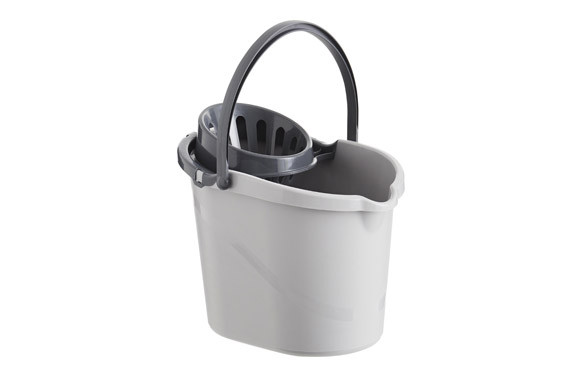 CUBO CON ESCURRIDOR ATOMIC GRIS 14 L