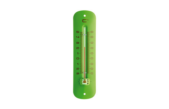 TERMOMETRO ATMOSFERICO METAL VERDE 
