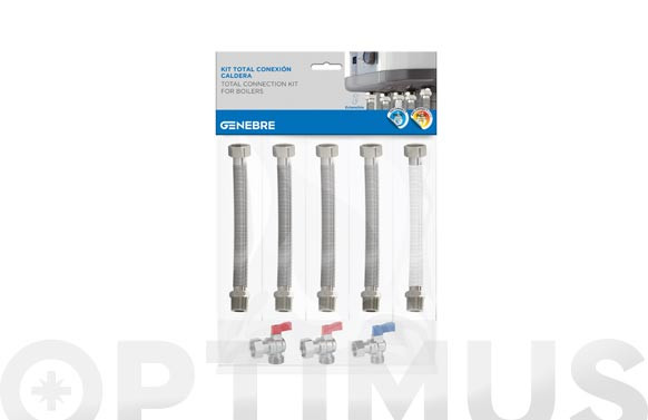 CONEXION PARA CALDERAS MURALES KIT CONECTORES+VALVULAS