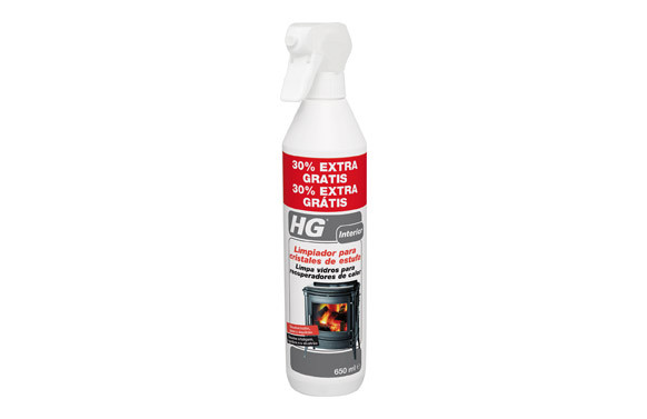 LIMPIADOR CRISTAL ESTUFAS Y CHIMENEAS 500 ML + 30%