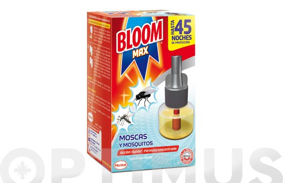 RECAMBIO ELECTRICO BLOOM MOSCAS Y MOSQUITOS