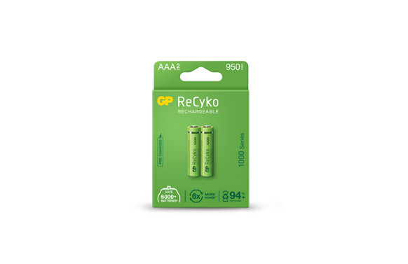 PILA RECARGABLE RECYKO (BL.2) LR3-AAA 1000MAH