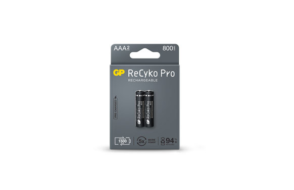 PILA RECARGABLE RECYKO PRO (BL.2) LR3-AAA 850/800MAH