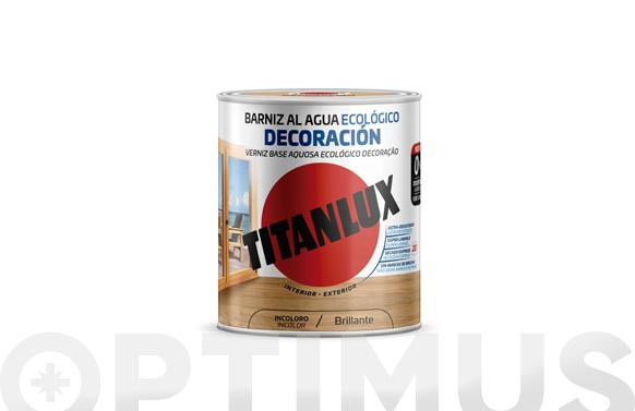 BARNIZ ECOLOGICO INCOLORO 750 ML BRILLANTE