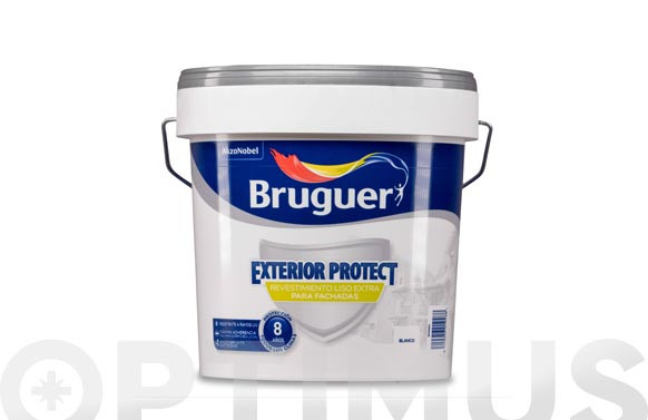 REVESTIMIENTO EXTERIOR PROTECT LISO 4 L BLANCO
