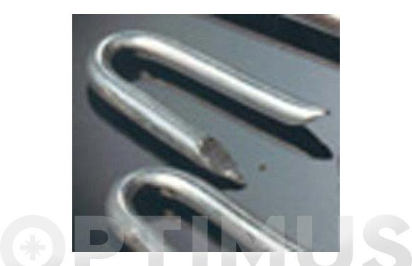 GRAMPILLON GALVANIZADO RIVIERE 18 X 30 MM