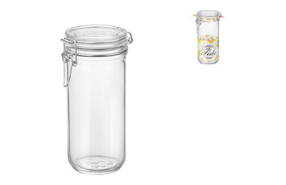 TARRO VIDRIO CILINDRICO FIDO 1000 GR