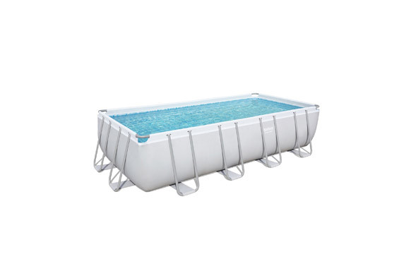 PISCINA POWER STEEL RECTANGULAR DEPURADORA 3028 L/H 488 X 244 X 122 CM