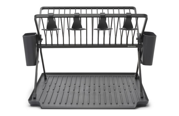 ESCURREPLATOS PLEGABLE GRANDE GRIS OSCURO