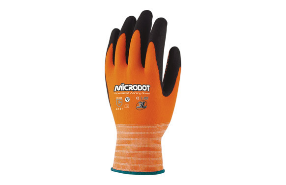 GUANTE NILON RECUBIERTO NITRILO FOAM MICRODOT TALLA 7