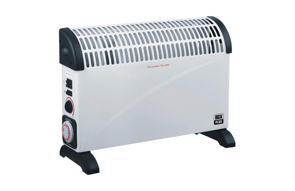 CONVECTOR BOX PLUS 2000W TURBO TERMOSTADO Y TEMPORIZADOR